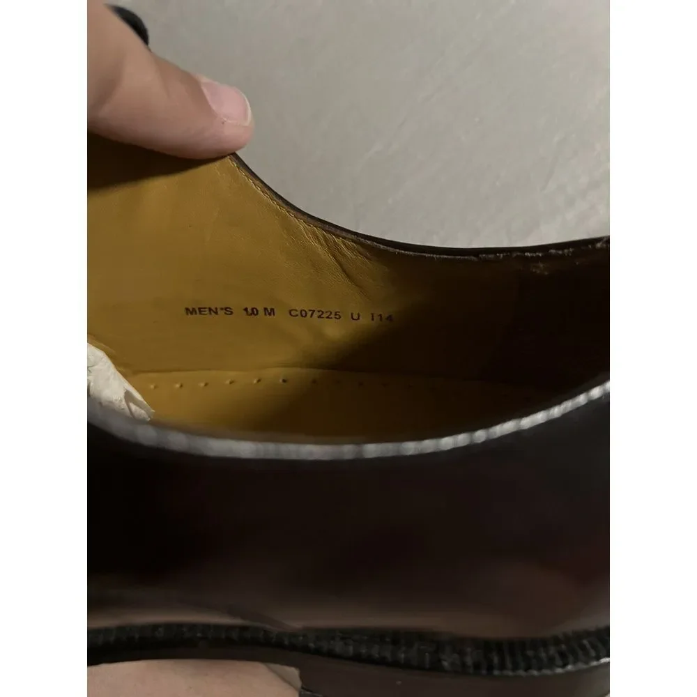 Cole Haan Men's NikeAir Split-Toe Derby Mahogany Leather Dress Shoes Size 10‎ M